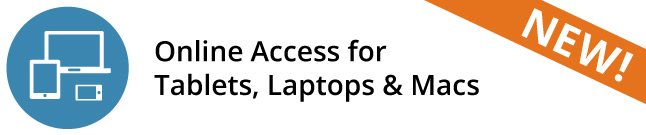Online Access For Tablets Laptops Macs Icon