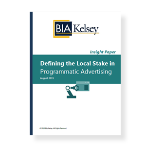 Defining the Local Stake in Programmatic Advertising