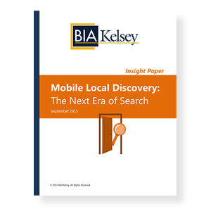Mobile Local Discovery: The Next Era of Search