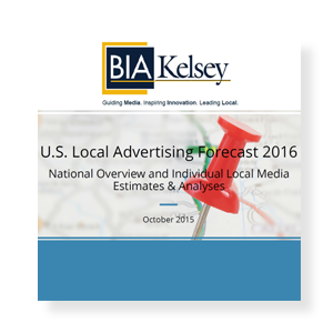 U.S. Local Advertising Forecast 2016